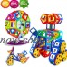 64 Pcs/Set Kids Magnetic Blocks Toys Set Construction Building Tiles Blocks for Children Baby Creativity Educational   